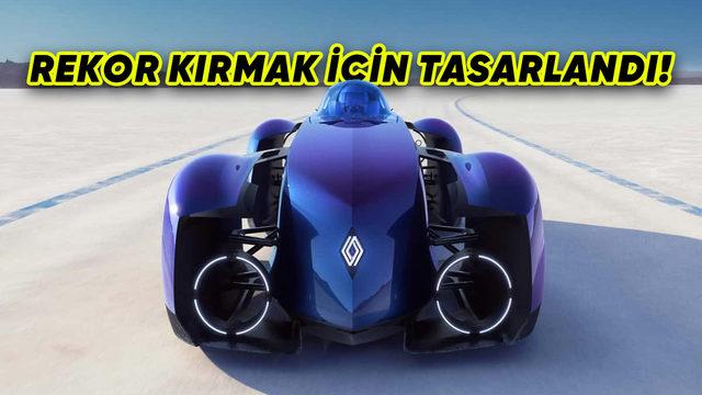 Renault, Tek Amacı Rekor Kırmak Olan Batmobile Benzeri Otomobilini Tanıttı