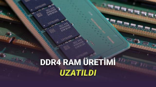 Samsung, Bellek Krizi Nedeniyle Eski Nesil DDR4 &Uuml;retimini Uzattı!
