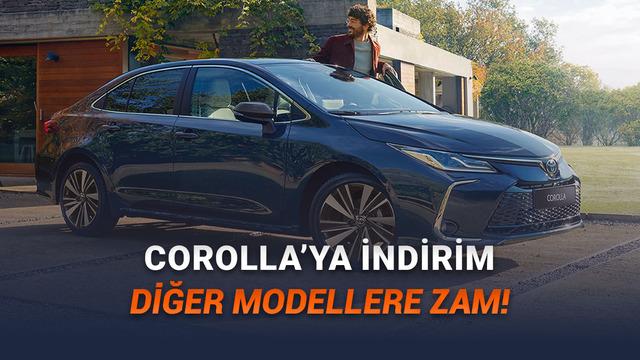 2026 Model Corolla'da Bomba İndirim Var: Toyota, Ocak 2026 Fiyat Listesi Açıklandı