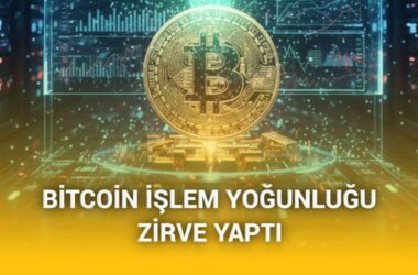 Bitcoin Ağı Daha Stabil Hale Geliyor! İşlem Yoğunluğu Son 2 Yılın Zirvesinde