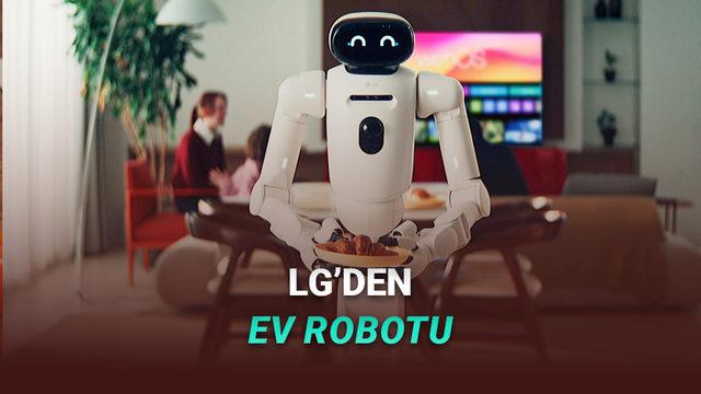 LG, Evinizde Çamaşırlarınızı Katlayıp Size Yemek Yapacak Ev Robotu CLOiD'i Duyurdu