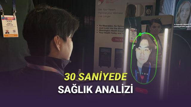 30 Saniyede Sağlık Analizi Yapabilen Yapay Zek&acirc; Destekli Ayna Tanıtıldı