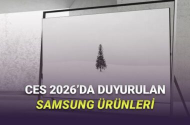 Samsung CES 2026’da Yapay Zekâyla Donatılmış Yeni Ürünlerini Tanıttı: Micro RGB TV’ler, 6K 1040Hz Monitörler ve Daha Fazlası