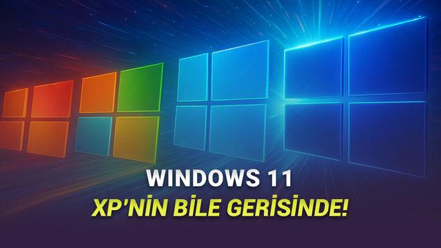 XP'den 11'e Kadar Olan T&uuml;m Windows S&uuml;r&uuml;mleri Karşılaştırma Testine Girdi: İşte Sonu&ccedil;lar! [Video]