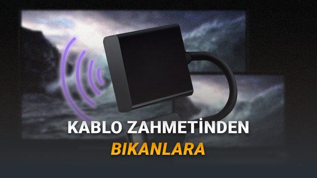 Kablo ile Laptopu TV'ye Bağlama Tarih Oluyor: Kablosuz ve İnternetsiz Şekilde G&ouml;r&uuml;nt&uuml; Aktarabilen HDMI Adapt&ouml;r Duyuruldu