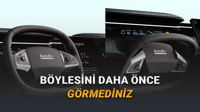 Dünyanın İlk Katlanabilen ve Konum Değiştirebilen Direksiyonu Tanıtıldı (Peki Ya Airbag?)