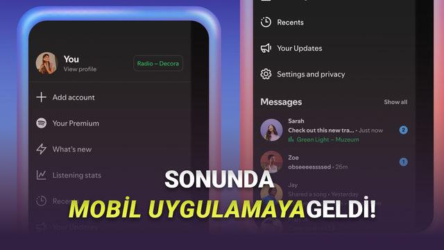 Spotify'ın Arkadaşlarınızın Ne Dinlediğini G&ouml;steren &Ouml;zelliği Mobil Uygulamaya Geldi (Ama Hemen Heyecanlanmayın)