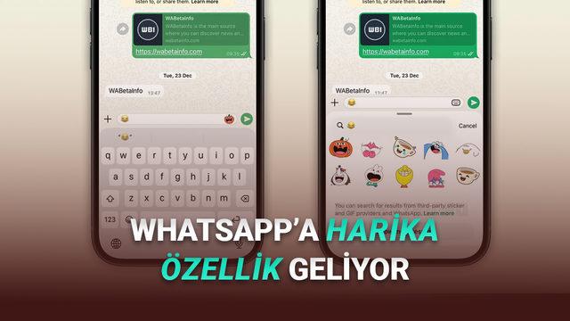 WhatsApp Sohbetlerinde Çıkartma Önerileri Dönemi: Emoji Tabanlı Yenilikler ve Kullanıcı Deneyimi