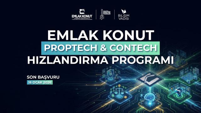 Emlak Konut PropTech & ConTech Hızlandırma Programı: Geleceğin İnşaat Teknolojileri İçin Başvuru Süresi Uzatıldı