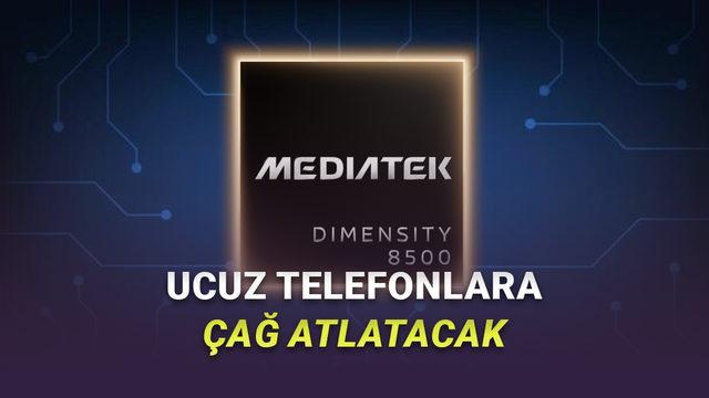 MediaTek Dimensity 8500: 2026’nın Orta Segment Telefonlarını Yeniden Tanımlayan İşlemci