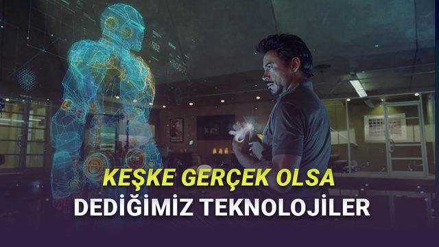 Filmlerde G&ouml;r&uuml;p "Keşke Olsa" Dediğimiz Teknolojiler
