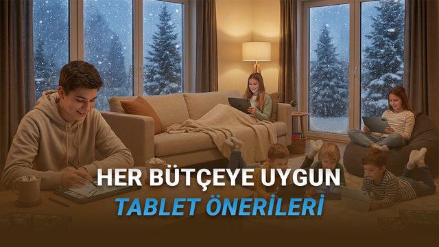 En İyi Tablet Tavsiyeleri 2026: Ara Tatil İçin Performans ve Fiyat Karşılaştırması