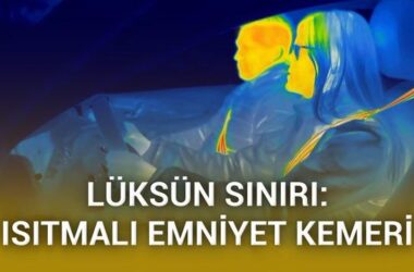 Mercedes otomobillere ısıtmalı emniyet kemeri geliyor