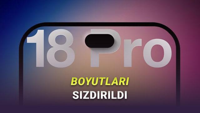 iPhone 18 Pro'yu Android Telefonlara Benzetecek Daha K&uuml;&ccedil;&uuml;k Dinamik Adanın Boyutları Sızdırıldı!