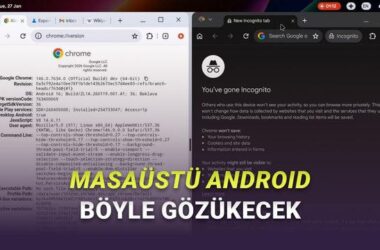 Android’in Windows 11’i Aratmayacak Yeni Masaüstü Modunun Ekran Görüntüleri Ortaya Çıktı [Video]
