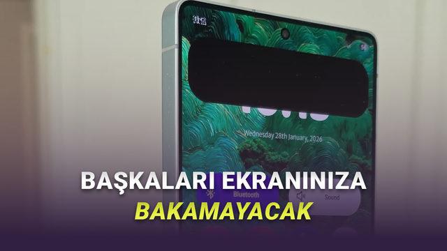 Samsung Galaxy S26'da Başkalarının Ekranınızı G&ouml;rmesini Engelleyecek "Ekran Gizliliği" &Ouml;zelliği Resmen Doğrulandı [Video]