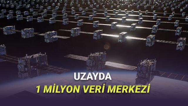 SpaceX, Uzaya 1 Milyon Uydu G&ouml;nderip Devasa Bir Veri Merkezi Ağı Kurmak İstiyor!