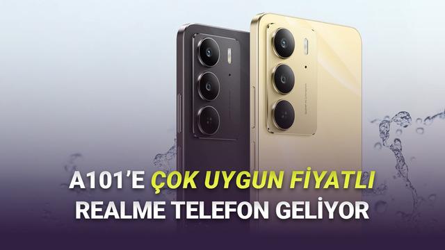 A101, Bu Hafta Sudan Ucuz Fiyata Ak&uuml; Gibi Bataryalı Telefon realme C75 Satacak!