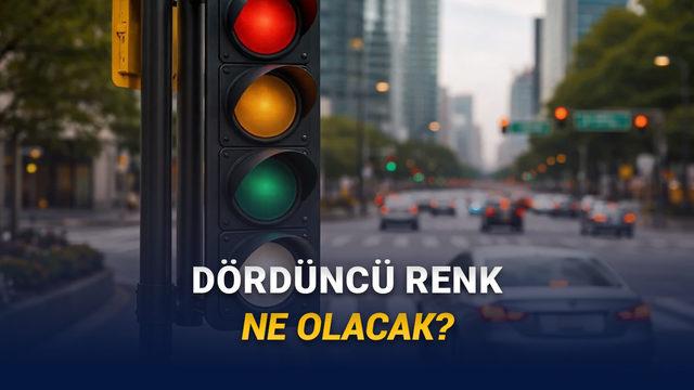 Trafik Işıklarına Yeni Bir Renk Eklenmesi G&uuml;ndemde: Peki Anlamı Ne?