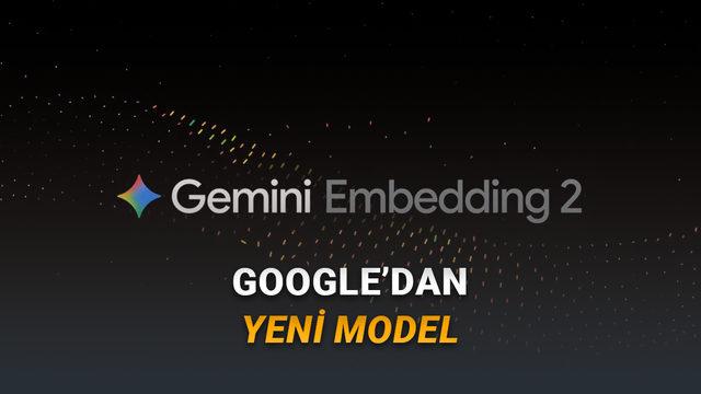 Google'dan Yeni Model: Gemini Embedding 2 ile Metin, G&ouml;r&uuml;nt&uuml; ve Ses Tek Bir Modelde!