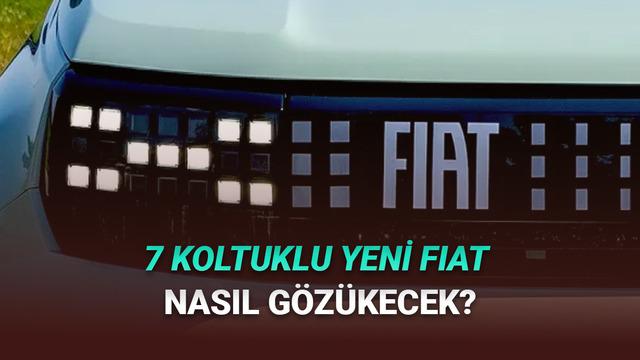 Fiat'ın 7 Koltuklu Yeni SUV Modelinin Tasarımı Ortaya &Ccedil;ıktı