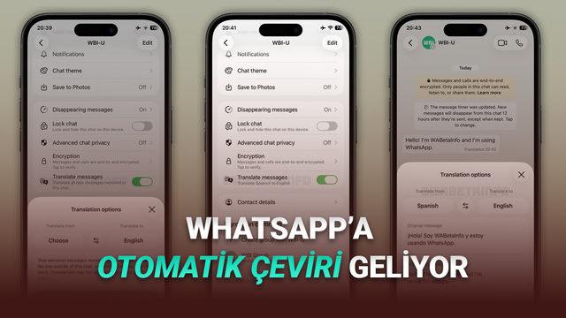 WhatsApp’ın Otomatik Çeviri Özelliği: Dil Engellerini Kaldıran Yenilik