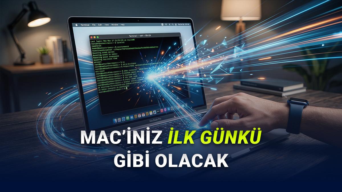 Mac'iniz Eskisinden Daha Yavaşsa Buraya: Mac'inizin Performansını Artıracak Terminal Komutları