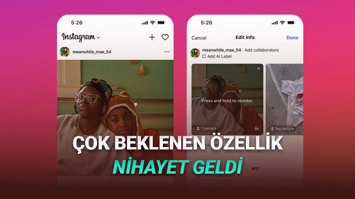 Instagram'a Sonunda En &Ccedil;ok İstenen &Ouml;zelliklerden Biri Geldi! 