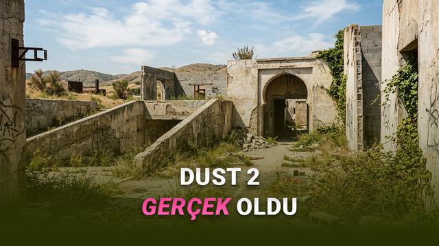 Efsane Counter-Strike Haritası Dust 2'nin Birebir Kopyası İnşa Edildi: T&uuml;yleriniz Diken Diken Olacak [Video]