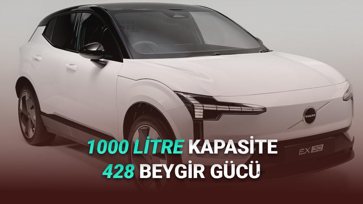 Volvo, Ticari Ara&ccedil; Segmentine Girdi: 428 Beygir G&uuml;c&uuml;nde Ticari Ara&ccedil; EX30 Cargo Tanıtıldı