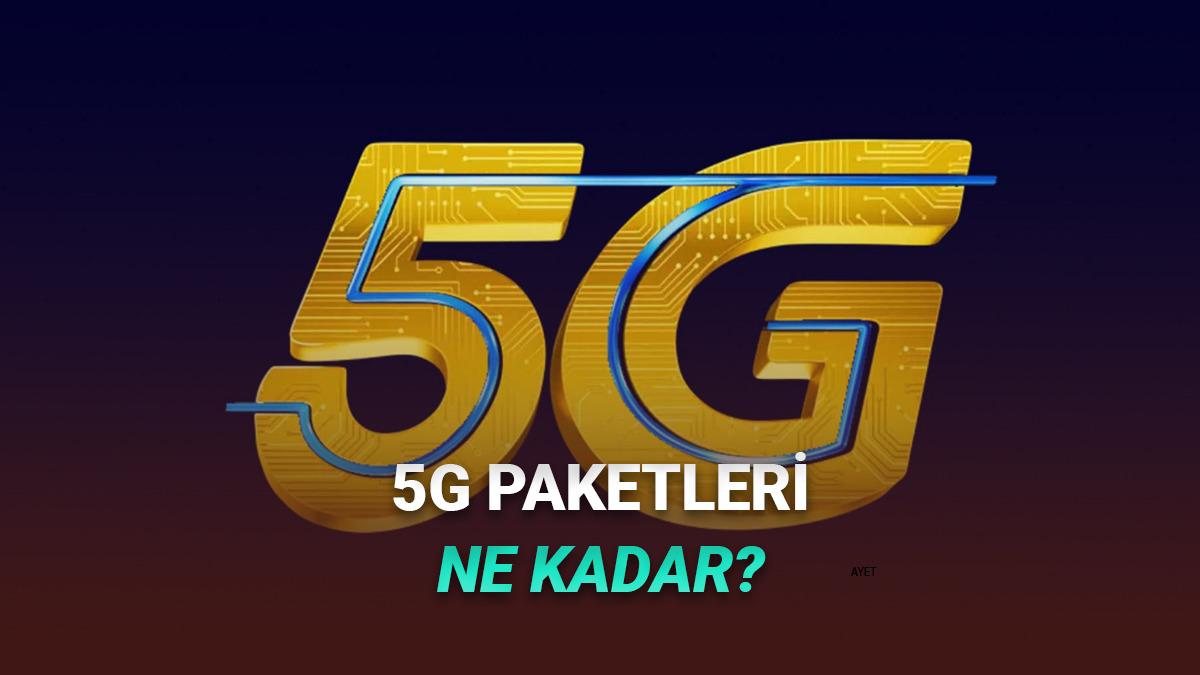 Turkcell, 5G Paketlerinin Fiyatlarını A&ccedil;ıkladı