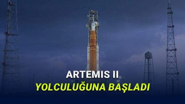 Artemis II Başarıyla Kalkmayı Başardı: 50 Yılı Aşkın Aradan Sonra Ay'a D&ouml;n&uuml;ş Başladı!