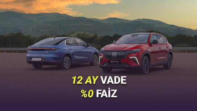 Togg, Nisan Ayı Kampanyalarını A&ccedil;ıkladı: 12 Ay Vade, %0 Faiz!