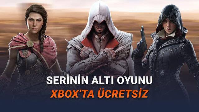 [3-6 Nisan] 6 Assassin's Creed Oyunu, Xbox'ta Bu Hafta Sonu &Uuml;cretsiz