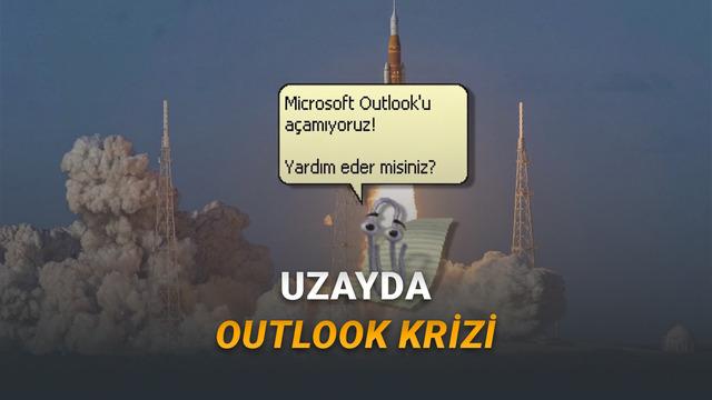 Microsoft, NASA'nın da Başına Bela Oldu: Artemis II Astronotları Outlook'u A&ccedil;amadı [Video]