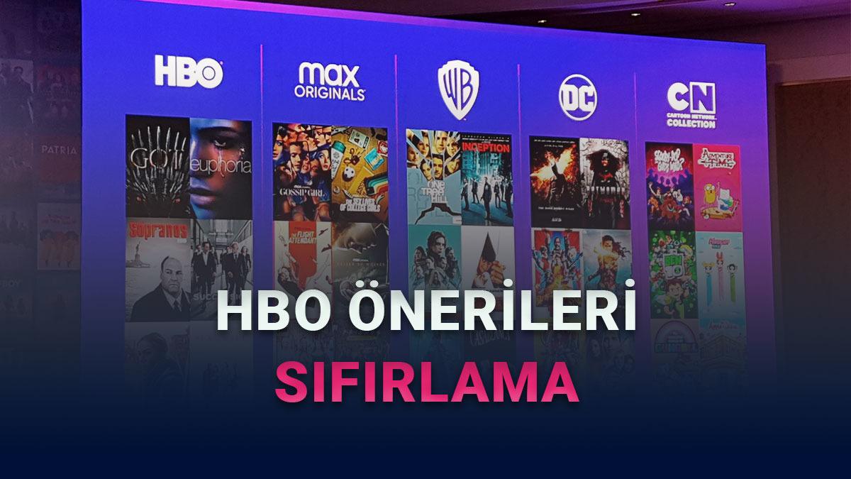 HBO Algoritma Sıfırlama Nasıl Yapılır?