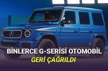 Türkiye’de 15 Milyon TL’lik Mercedes-Benz G580 Geri Çağrıldı: Elektrikli SUV’da Tekerlek Riski ve Detaylı İnceleme