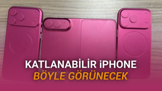 Katlanabilir iPhone'un Maketi Ortaya &Ccedil;ıktı: İşte B&ouml;yle G&ouml;r&uuml;necek