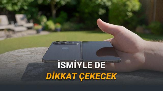 Katlanabilir iPhone'un Muhtemel Adı Ortaya Çıktı (Hayır, iPhone Fold Değil)
