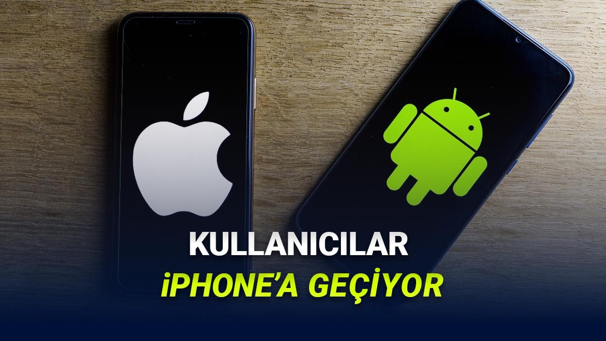 En &Ccedil;ok Kullanılan Akıllı Telefon İşletim Sistemleri Belli Oldu: Android'den iPhone'a G&ouml;&ccedil; Var!