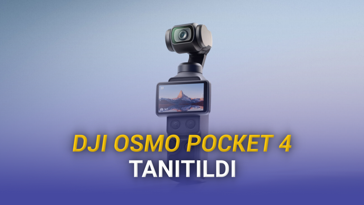 DJI Osmo Pocket 4 Tanıtıldı: 4K 240 FPS Video, 107 GB Depolama