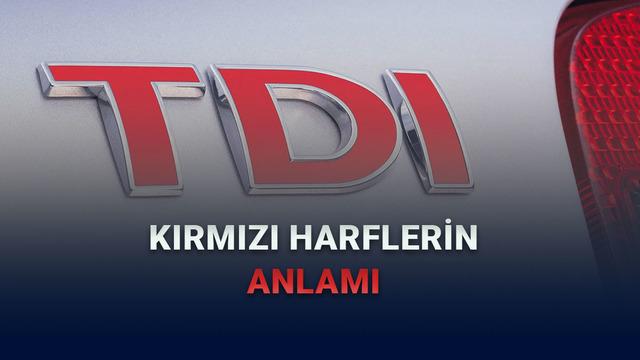 Volkswagen TDI Logosu: Kırmızı Harflerin Anlamı ve Motor Gücü Kodlaması