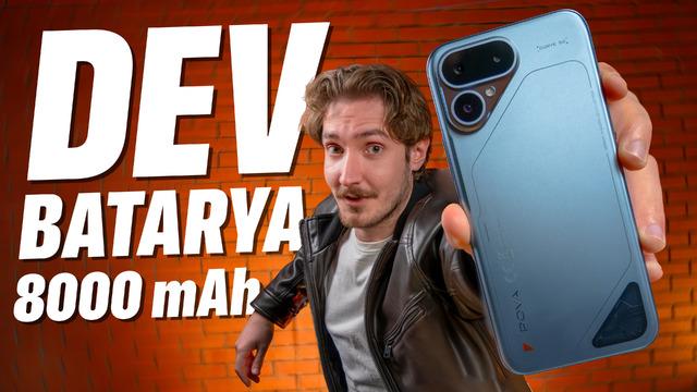 8000 mAh Bataryalı TECNO POVA Curve 2 5G: Derinlemesine İnceleme ve Performans Analizi