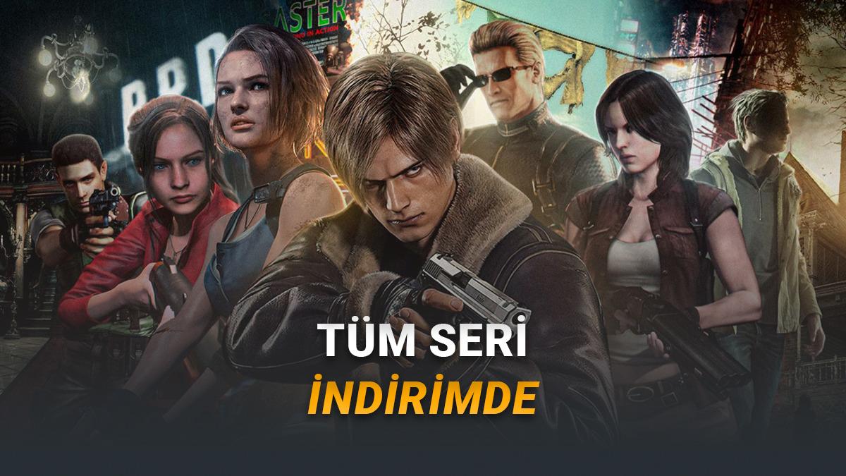 Steam'de Resident Evil Serisine Özel İndirimler Başladı (Seriyi Tamamlamak İsteyenlere)