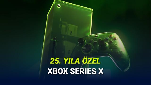 Şeffaf ve İkonik Xbox Yeşiliyle 25. Yıl Özel Xbox Series X25 Konsolu: Özellikler, Tasarım ve Lansman Detayları