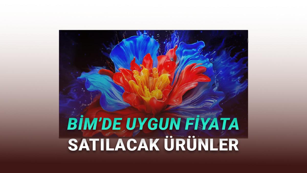75 İnç 4K TCL Televizyonu Kaçırmayın! BİM'de Bu Hafta Uygun Fiyata Satılacak Teknolojik Ürünler