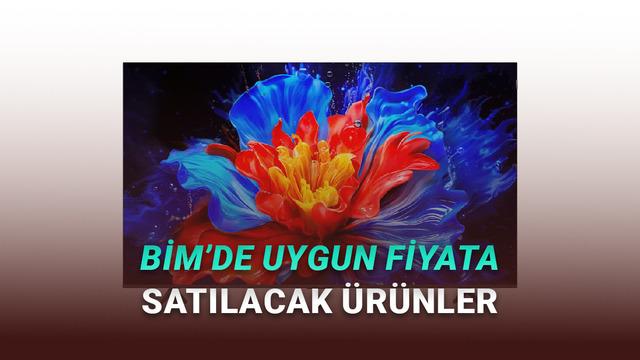 BİM’de Bu Hafta Satılacak 75 İnç 4K TCL TV ve Teknolojik Ürünler