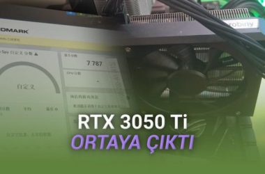 Masaüstü RTX 3050 Ti: Piyasaya Sürülmeyen Güçlü Ekran Kartının Anatomisi