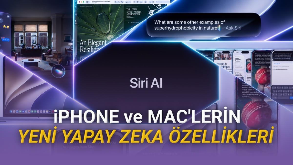 Apple, Siri’yi Baştan Aşağı Değiştiriyor: İşte Siri AI ve Yeni Apple Intelligence ile Gelecek Tüm Özellikler