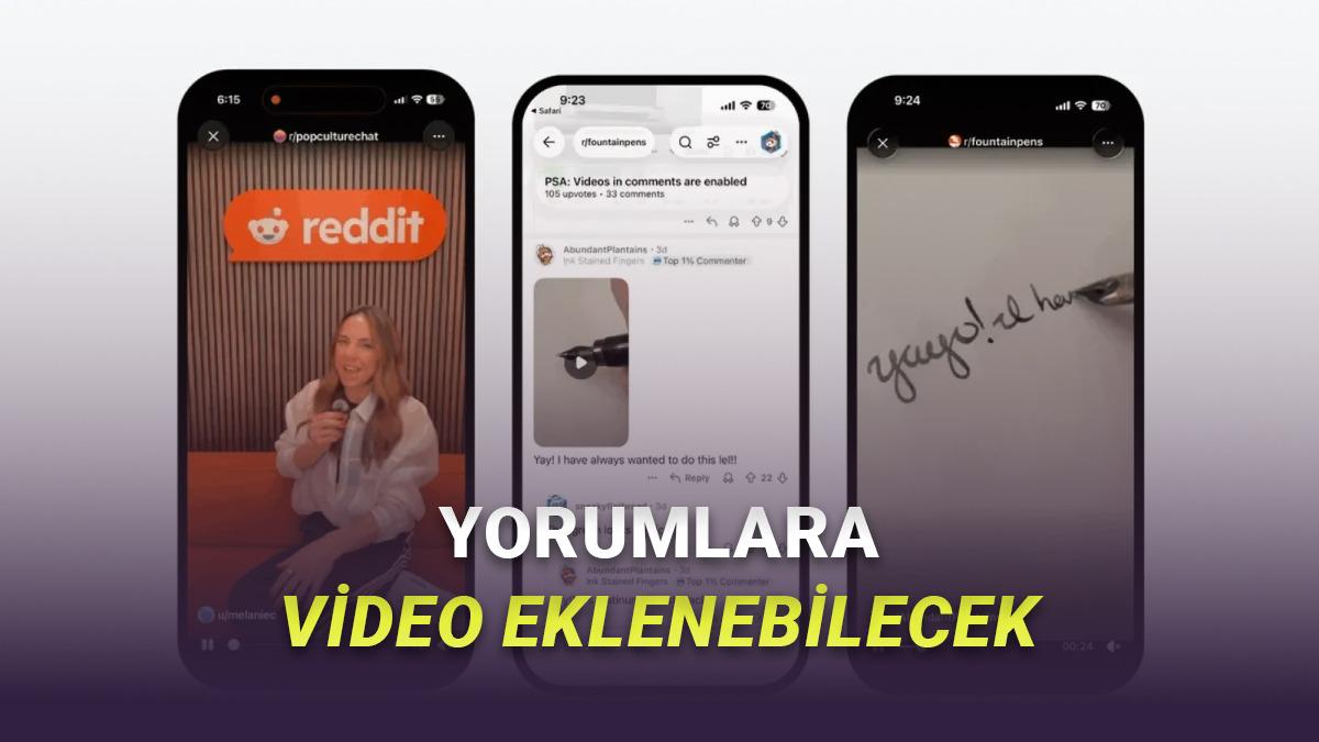 Reddit’ten Kullanıcıları Çok Sevindirecek Özellik: Yorumlarda Video Paylaşılabilecek